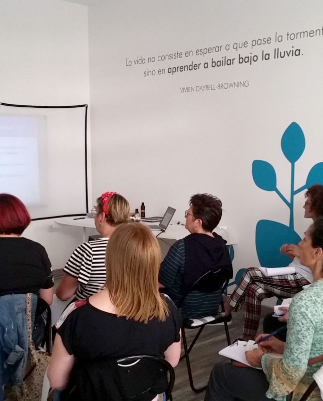 taller aromaterapia vigo sonia rey caremen lopez